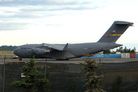 05-5141 @ PANC - Boeing C-17A Globemaster III, c/n: P-141 on the Anchorage ramp early morning - by Terry Fletcher