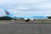 HL7483 @ PANC - Boeing 747-4B5, c/n: 25275 of Korean Air Cargo At Anchorage - by Terry Fletcher