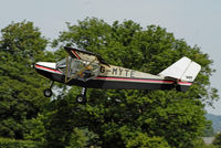 G-MYTE @ EGKH - SHOT AT HEADCORN - by Martin Browne