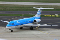 PH-KZM @ EDDL - KLM Cityhopper, Fokker70, CN: 11561 - by Air-Micha
