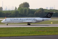D-AFKF @ EDDL - Contact Air, Fokker F100, CN: 11470 - by Air-Micha