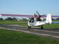 N989MC @ HXF - Owner Paul Folbrecht taxiing to Runway 11 @ HXF - by Pam Folbrecht