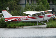 N736RR @ LHD - 1977 Cessna R172K, c/n: R1722733 on Lake Hood