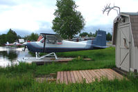 N416DC @ LHD - 1959 Cessna 175, c/n: 55940 at Lake Hood