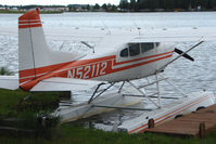 N52112 @ LHD - 1974 Cessna 180J, c/n: 18052508 on Lake Hood