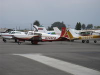 N348CB @ OXR - 2007 Mooney M20TN ACCLAIM, Continental TSIO-550-G Turbo-normalized twin turbochargers & dual intercoolers 310 Hp, maximum speed 242 kts-278 mph. Cruise speed 237 kts-272 mph - by Doug Robertson