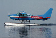 N8340Q @ LHD - 1976 Cessna U206F, c/n: U20603201 on Lake Hood - by Terry Fletcher