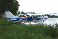 N1834Q @ LHD - 1975 Cessna U206F, c/n: U20602941 on Lake Hood