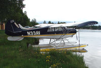 N33AV @ LHD - 1996 Aviat Aircraft Inc A-1, c/n: 1332 on Lake Hood