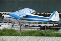 N5357X @ 5BL - 1960 Piper PA-18-150, c/n: 18-7391 on Homer Beluga Lake - by Terry Fletcher