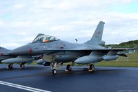 678 @ EHGR - F-16B Noorwegen Air Force - by Jan Lefers