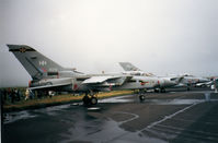 ZE252 @ EGQL - Tornado F.3 of 111 Squadron at RAF Leuchars on display at the 1992 RAF Leuchars Airshow. - by Peter Nicholson