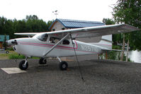 N2571G @ LHD - 1959 Cessna 182B, c/n: 51871 on Lake Hood