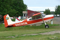 N9095M @ LHD - 1971 Cessna 180H, c/n: 18052195 at Lake Hood - by Terry Fletcher