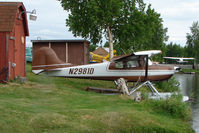 N2981D @ LHD - 1955 Cessna 170B, c/n: 26924 at Lake Hood - by Terry Fletcher