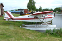 N96330 @ LHD - 1946 Taylorcraft BC12-D, c/n: 8630 on Lake Hood