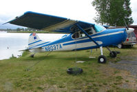 N8037A @ LHD - 1952 Cessna 170B, c/n: 20889 on Lake Hood - by Terry Fletcher