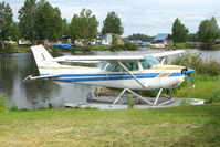 N2798E @ LHD - 1978 Cessna 172N, c/n: 17271325 at Lake Hood - by Terry Fletcher
