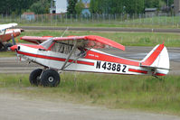 N4388Z @ LHD - 1968 Piper PA-18-150, c/n: 18-8714 at Lake Hood - by Terry Fletcher