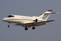 EI-ECE @ EGCC - Private Sky Hawker 800XP - by Chris Hall