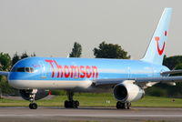 G-CPEV @ EGCC - Thomson - by Chris Hall