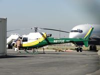 N817CE @ ONT - Parked at Edison Hanger, Ontario Airport - by Helicopterfriend
