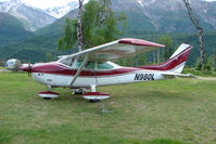 N980L @ AK59 - 1973 Cessna 182P, c/n: 18262273 at King Ranch - by Terry Fletcher