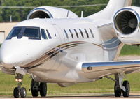 N577JC @ KDPA - Calamos Cessna 750 Citation X, operating as Delta Air Elite Business Jets Elite Jet ELJ577 arriving at KDPA after a full day flying from KSMO-KEKM-KDPA. - by Mark Kalfas