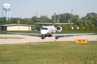 N777UT @ KDPA - Sho Deen Inc. Citation 680 Sovereign, Taxiway W-6 KDPA arriving from KBZN. - by Mark Kalfas