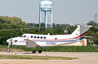 N300MC @ KDPA - RIDGEWAY ENTERPRISES INC Beechcraft Super King Air 300, N300MC arriving from KDFI on RWY 2L KDPA. - by Mark Kalfas