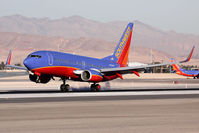 N263WN @ LAS - Southwest Airlines N263WN (FLT SWA727) from Los Angeles Int'l (KLAX) landing RWY 25L. - by Dean Heald