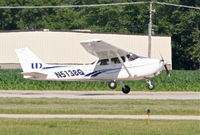 N5138Q @ KDPA - UNIVERSITY OF DUBUQUE Cessna Skyhawk C172/G, N5138Q departing 20L KDPA for a trip to KDBQ (with a strong crosswind on rotation).