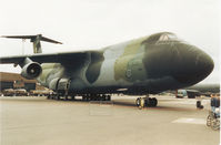 86-0021 @ MHZ - C-5B Galaxy of 60th Airlift Wing based at Travis AFB on display at the 1994 RAF Mildenhall Air Fete. - by Peter Nicholson