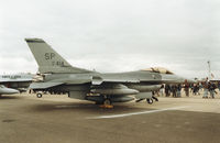 91-0414 @ MHZ - F-16C Falcon of 23rd Fighter Squadron/52nd Fighter Wing based at Spangdahlem on display at the 1994 RAF Mildenhall Air Fete. - by Peter Nicholson