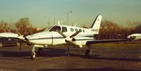 N444EA @ KDET - N444EA at Detroit City Airport 1984 (repainted, finally) (ex.N444BF) Aircraft was operated by Executive Aviation / Falcon Air flying auto parts and Kodak film. - by JR Chupailo