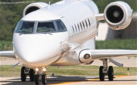 N707QS @ KDPA - NetJets IAI Gulfstream G200, N707QS taxiway R-6 KDPA arriving from KSTL.