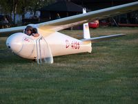 D-4126 @ EDRG - I was standing on the field and this guy came in too hot and too fast.  I thought for sure he was going to take out the outdoor cafe.  It was very interesting I must say. - by J.B. Barbour