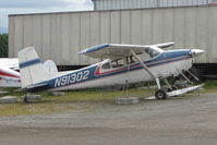N91302 @ LHD - 1969 Cessna 180H, c/n: 18052038 on skis at Lake Hood