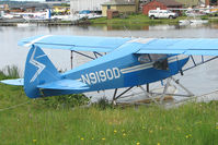 N9190D @ LHD - 1958 Piper PA-22-160, c/n: 22-6248 on Lake Hood