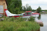 N72313 @ LHD - 1969 Cessna U206D, c/n: U206-1365 on Lake Hood