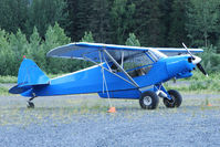 N2515A @ AQY - 1952 Piper PA-18, c/n: 18-1972 at Girdwood AK - by Terry Fletcher