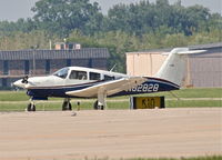 N82828 @ KDPA - Piper Turbo Arrow 4, P28T N82828 an yhe ramp at KDPA on it's way down to KGPH. - by Mark Kalfas
