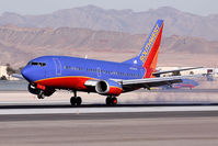 N521SW @ LAS - Southwest Airlines N521SW (FLT SWA61) from Phoenix Sky Harbor Int'l (KPHX) landing RWY 25L. Nice to see a 500-series aircraft. These are pretty rare. - by Dean Heald