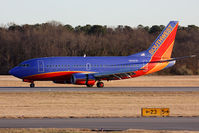 N512SW @ ORF - Southwest Airlines N512SW (FLT SWA151) from Baltimore/Washington Int'l (KBWI) rolling out after landing on RWY 5. - by Dean Heald