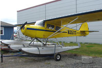 N3571T @ LHD - 1975 Taylorcraft Aviation Corp F19, c/n: F-032 at Lake Hood