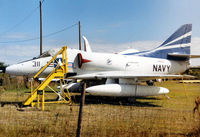 147834 @ PIE - A-4C Skyhawk displayed at the Florida Military Aviation Museum at Clearwater Airport in VA-153 colours as 148592 shot down over North Vietnam on October 20, 1966. - by Peter Nicholson