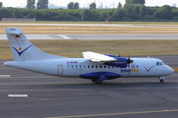 D-BCRN @ EDDL - InterSky, ATR 42-320, CN: 329 - by Air-Micha