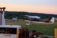 N3062B @ 7B9 - Avid Magnum parked at Ellington, CT at sunset - by Dave G