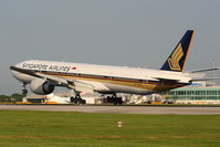 9V-SWQ @ EGCC - Singapore Airlines - by Chris Hall