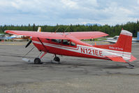 N121EE @ PATK - 1979 Cessna A185F, c/n: 18503765 at Talkeetna - by Terry Fletcher